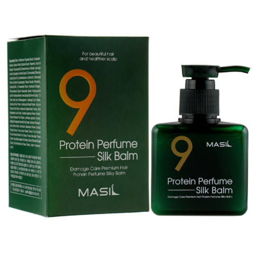 Незмиваючий бальзам для пошкодженого волосся Masil 9 Protein Silk balm, 180мл